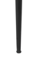 Couchtisch Mangoholz hellbraun schwarz ⌀ 49 cm EDNA Bild 5