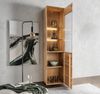 Vitrine 51x200cm "Kent" Wildeiche massiv Bild 2