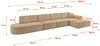 ALTDECOR Ecksofa IREA-L3-v3, Sofa Praktische Bequeme Funktionsecke Couch L-Form Eckcouch, Corner Sofa L-Form Vielseitige Sofa Wohnlandschaft Wohnzimmer Bild 4