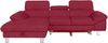 COTTA Ecksofa Driver L-Form, mit Kopfteilverstellung, wahlweise mit Bettfunktion und Bettkasten Bild 4