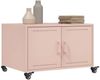 vidaXL Couchtisch Rosa 68x50x43,5 cm Stahl 846687 Bild 5