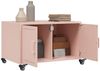 vidaXL Couchtisch Rosa 68x50x43,5 cm Stahl 846687 Bild 4