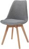 Esszimmerstuhl Fläten 2er Set Bouclé Grau [en. casa] Bild 3