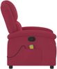 vidaXL Massagesessel Weinrot Samt 371813 Bild 5