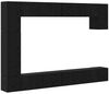 vidaXL TV-Schrankset 9 pcs Schwarz Eichen-Optik Holzwerkstoff 3393427 Bild 2