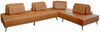KAWOLA Sofa WIOLO Ecksofa Leder cognac 83 x 240 x 350 cm Bild 3