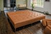 KAWOLA Sofa WIOLO Ecksofa Leder cognac 83 x 240 x 350 cm Bild 5