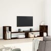 vidaXL TV-Schränke 2 Stk. Räuchereiche 100x30x50 cm Holzwerkstoff 840797 Bild 3