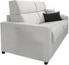 Dmora 3-Sitzer Schlafsofa Quindici, Schlafsofa fürs Wohnzimmer, gepolstert, abnehmbar, 100 % Made in Italy-Qualität, 220x95 h100 cm, Hellgrau Bild 5
