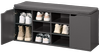 KESPER 1591913 Schuhschrank / Sitzbank, grau, mit Sitzkissen Bild 3