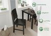 Woodroom Esstisch Kota (Hevea Massivholz, lackiert), Esszimmer Tisch massiv Bild 4