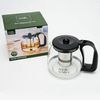 Nordic Schiller Teekanne Premium Teekanne Glas, Hitzebeständig Glaskanne mit Siebeinsatz, 0.7 l, Hitzebeständig Glaskanne mit Deckel, geeignet für Spülmaschine Bild 4
