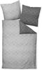 Janine Wendebettwäsche J. D. 87053, Mako-Satin, 3 teilig, Bettwäsche aus Baumwolle, Bettwäsche mit Rauten-Design Bild 3
