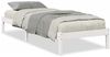 vidaXL Massivholzbett Extra Lang ohne Matratze Weiß 80x220 Kiefernholz 852415 Bild 2