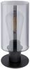 Tischlampe, schwarz, Glas rauch, H 21,5 cm Bild 5