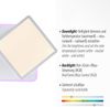 RGB LED Deckenleuchte, Fernbedienung, CCT, dimmbar, L 45,3 cm Bild 5