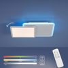 RGB LED Deckenleuchte, Fernbedienung, CCT, dimmbar, L 45,3 cm Bild 4