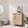 Sideboard Noppen 100x80x38 cm Eicheoptik [en. casa] Bild 3