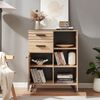 Sideboard Noppen 100x80x38 cm Eicheoptik [en. casa] Bild 2