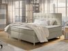 Boxspringbett Abenaki, natur, 200x200 cm Bild 2