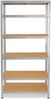 shelfplaza HOME 230x75x40 cm Schwerlastregal in grau-verzinkt mit 6 Böden und 145 kg Traglast pro Boden Bild 5