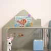 HOME DELUXE Kinderregal aus Metall magnetisch TODO M – Weiß Bild 5