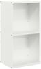 vidaXL Brennholzregal Weiß 40x30x75 cm Kaltgewalzter Stahl 864192 Bild 2