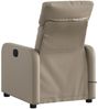 vidaXL Massagesessel Cappuccino-Braun Kunstleder 374196 Bild 4