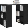 vidaXL Schreibtisch Schwarz Eichen-Optik 90 x 50 x 75 cm Holzwerkstoff 869507 Bild 3
