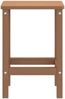 vidaXL Adirondack-Gartentisch Braun 38x38x46 cm HDPE 318643 Bild 4