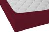 biberna Jersey-Elastic-Spannbetttuch 0077866, burgund, 1x 140x200 cm - 160x220 cm Bild 2