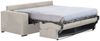 Dmora 2-Sitzer Schlafsofa None, Schlafsofa fürs Wohnzimmer, gepolstert, abnehmbar, 100 % Made in Italy-Qualität, 180x95 h100 cm, Beige Bild 4