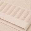 Casa Colori Gästehandtuch Uni, Frottier (1-St), Hohe Farbbrillanz, Einfache Pflege, beige Bild 4