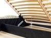 Polsterbett Doppelbett GRACIA 160x200cm Komplettset in Stoff Boston Toffee Bild 4