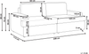 3-Sitzer Sofa hellgrau ALLA Bild 2