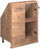 Küchenschrank für Dachschrägen R-Line Goldkraft Eiche 60 cm mit 2 Türen Vicco Bild 5