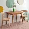 Ragaba rechteckiger ausziehbarer Tisch, MDF & Massives Eschenholz, 90x65 cm, Eichenbeize, Eichenbeize Bild 5