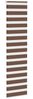vidaXL Doppelrollo Braun 65x200 cm Stoffbreite 60,9 cm Polyester 4014358 Bild 3