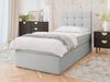 Boxspringbett Gazel Single Boucle (Farbe: Lambi 11, Größe: 90 x 200) Bild 2