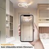 ZMH LED Deckenleuchte Wohnzimmer 3 Blatten verflochten 25/34/40CM Modern für Schlafzimmer, Augenschutz, Einfache Installtion, LED fest integriert, 3000-6000k, LED fest integriert Bild 3