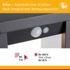 Solar LED Hausnummernleuchte Neda Bewegungsmelder IP44 3000K 27lm Anthrazit Bild 3