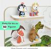 stadtecken Kinderregal Dinosaurier, Regal für die Toniebox und ca. 50 Tonies Bild 2