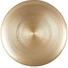 Vilde Teller Dessert-/Speiseteller flach groß aus Glas gold / Patera 32 5 cm Bild 1