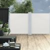 vidaXL Ausziehbare Seitenmarkise Cremeweiß 100 x 600 cm 48443 Bild 3