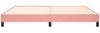 Boxspringbett Rosa 200x200 cm Samt [3120795] Bild 5