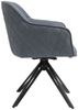 Esszimmerstuhl Drehstuhl mit Armlehnen ocean schwarz Watson (2er Set) 92373922 Bild 3