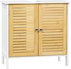 EUGAD Waschbeckenunterschrank (1-St) Unterschrank aus Bambus, 60x60x30 cm Bild 4