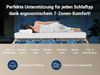Betten-ABC Max1 Elektro – Elektrischer Lattenrost mit Kopf- & Fußteilverstellung + Funkfernbedienung, Größe: 100x220 Bild 4