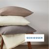 Schiesser Bettwäscheset Molly - Musselin - 2-teilig - 155 x 220 cm - Taupe Bild 4