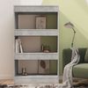 vidaXL Bücherregal/Raumteiler Betongrau 60x30x103 cm Holzwerkstoff 811659 Bild 3